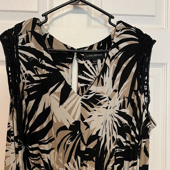 Lane Bryant Summer Maxi Dress 18/20 (1X) - Picture 2 of 10